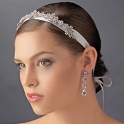Ribbon Vintage Crystal Bridal Headpiece HP 8286 Ribbon Vintage Crystal Bridal Headpiece HP 8286