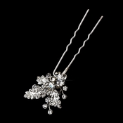 Beautiful Sparkling Rhinestone Vine Bridal Hair Pin 121 Silver Beautiful Sparkling Rhinestone Vine Bridal Hair Pin 121 Silver