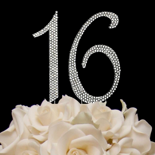 Completely Covered ~ Sweet 15 & 16 Cake Topper Set Completely Covered ~ Sweet 15 & 16 Cake Topper Set