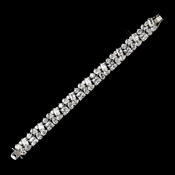 Silver Clear Multi-Shaped CZ Crystal Bridal Tennis Bracelet 8667 Silver Clear Multi-Shaped CZ Crystal Bridal Tennis Bracelet 8667