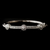 Silver CZ Bangle Bracelet 2543 Silver CZ Bangle Bracelet 2543