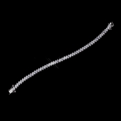 Silver CZ Tennis Bracelet 8642 Silver CZ Tennis Bracelet 8642