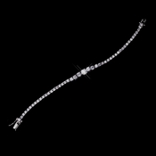 Silver CZ Bracelet 8643 Silver CZ Bracelet 8643