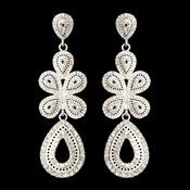 Silver Clear AB Earring Set 8475 Silver Clear AB Earring Set 8475