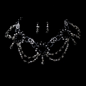 * Necklace Earring Set 203 Grey Black * Necklace Earring Set 203 Grey Black