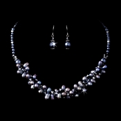 Necklace Earring Set 1044 Hematite Necklace Earring Set 1044 Hematite