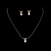 Necklace Earring Set 6006 Gold Necklace Earring Set 6006 Gold