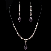 Necklace Earring Set NE 8354 Pink Necklace Earring Set NE 8354 Pink