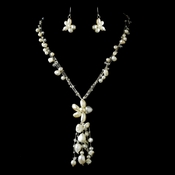 Necklace N 8384 Silver White (Necklace Only) Necklace N 8384 Silver White (Necklace Only)