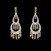 * Earring 804 Silver Orange * Earring 804 Silver Orange