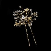 * Crystal and Rhinestone Hair Pin 6268***Discontinued*** * Crystal and Rhinestone Hair Pin 6268***Discontinued***