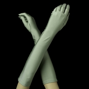 Matte Satin Bridal Bridesmaid Gloves - Sage ***Discontinued*** Matte Satin Bridal Bridesmaid Gloves - Sage ***Discontinued***