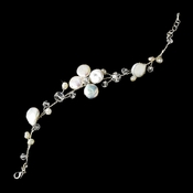 Dainty Floral Keshi Bracelet B 8137 Dainty Floral Keshi Bracelet B 8137