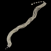 5 Row Choker Pearl Necklace N 602 Siver Ivory 5 Row Choker Pearl Necklace N 602 Siver Ivory