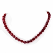 * Swarovski Crystal Necklace N 202 - Burgundy * Swarovski Crystal Necklace N 202 - Burgundy
