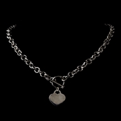* Heart Toggle Necklace N 8004 * Heart Toggle Necklace N 8004
