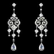 Elegant Vintage Cubic Zirconia Earrings E 1633 **Discontinued** Elegant Vintage Cubic Zirconia Earrings E 1633 **Discontinued**