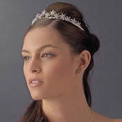 Winter Snowflake Bridal Tiara HP 5439 Winter Snowflake Bridal Tiara HP 5439