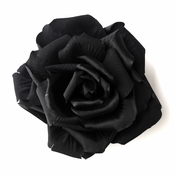 * Black Flower Hair Clip 428 * Black Flower Hair Clip 428