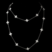 Silver Clear 36" Necklace 7993 Silver Clear 36" Necklace 7993