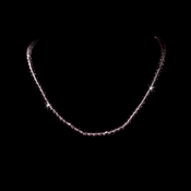 Light Amethyst Swarovski Crystal Stretch Necklace N 235 Light Amethyst Swarovski Crystal Stretch Necklace N 235
