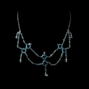 * Aqua Swarovski Crystal Necklace N 240 ****3 Left**** * Aqua Swarovski Crystal Necklace N 240 ****3 Left****