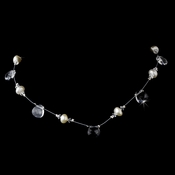 Necklace 8136 Silver Clear Necklace 8136 Silver Clear