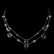 * Necklace 8140 Silver Clear * Necklace 8140 Silver Clear