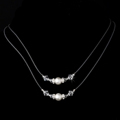 Necklace 8359 White or Ivory Necklace 8359 White or Ivory
