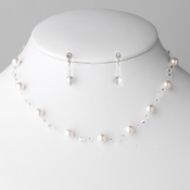 * Necklace Earring Set 207 Tea Rose * Necklace Earring Set 207 Tea Rose