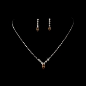Necklace Earring Set 307 Silver Light Colorado Necklace Earring Set 307 Silver Light Colorado