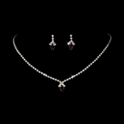 Beautiful Dark Amethyst Crystal Jewelry Set NE 342 Beautiful Dark Amethyst Crystal Jewelry Set NE 342