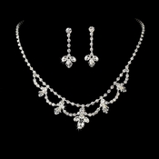 Swarovski Crystal Bridal Jewelry Set NE 7212 Swarovski Crystal Bridal Jewelry Set NE 7212