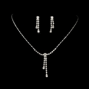 Sparkling Silver & Crystal Jewelry Set NE 314 Sparkling Silver & Crystal Jewelry Set NE 314