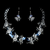 Clear Necklace Earring Set 8548 Clear Necklace Earring Set 8548