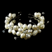 Freshwater Pearl Flower Bracelet with Touch of Swarovski Crystal B8380***Discontinued*** Freshwater Pearl Flower Bracelet with Touch of Swarovski Crystal B8380***Discontinued***