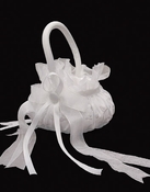Flower Girl Basket 88 (White or Ivory) Flower Girl Basket 88 (White or Ivory)