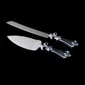 Alluring Fleur De Lis Cake Server Set 1758 Alluring Fleur De Lis Cake Server Set 1758