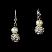 Earring 8213 Pearl White & Ivory Earring 8213 Pearl White & Ivory
