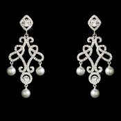 Silver Chandelier Earring E 25136 Silver Chandelier Earring E 25136