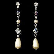 Earring 8154 Silver Ivory Earring 8154 Silver Ivory