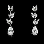 Elegant Flower Cubic Zirconium Crystal Earring E 8170***Discontinued*** Elegant Flower Cubic Zirconium Crystal Earring E 8170***Discontinued***