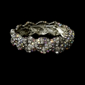 Vintage Silver AB Rhinestone Stretch Bracelet 3217 Vintage Silver AB Rhinestone Stretch Bracelet 3217