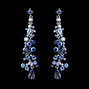 Dark Blue AB Earrings 938 Dark Blue AB Earrings 938