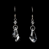 * Earring 8126 Silver Clear * Earring 8126 Silver Clear