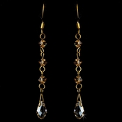 * Earring 8130 Gold Light Brown * Earring 8130 Gold Light Brown