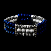 * Festive Royal Blue Aurora Borealis Crystal Bracelet 8503 **Discontinued** * Festive Royal Blue Aurora Borealis Crystal Bracelet 8503 **Discontinued**