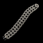Gorgeous Silver Clear Cubic Zirconia Bracelet 2666 Gorgeous Silver Clear Cubic Zirconia Bracelet 2666