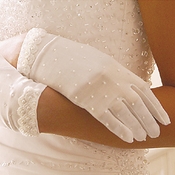 Formal or Bridal Gloves Style GL80038-2W Formal or Bridal Gloves Style GL80038-2W