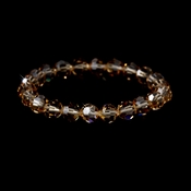 Light Colorado Swarovski Crystal Bridal Bracelet B 201 * 1 Left * Light Colorado Swarovski Crystal Bridal Bracelet B 201 * 1 Left *